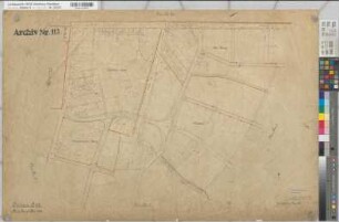 Ksp. und Stadt Dülmen (Dülmen), Zusammenlegung Dülmen-Ost, Urkarte 2 Dülmen Flur 6