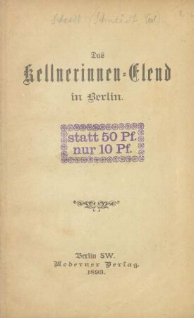 Das Kellnerinnen-Elend in Berlin