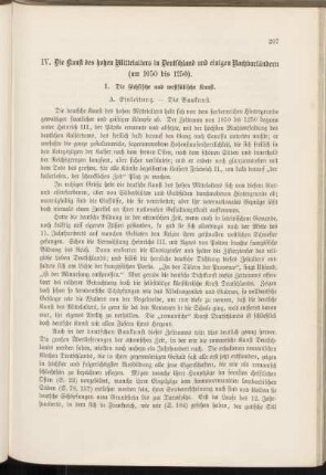 IV. Die Kunst des hohen Mittelalters in Deutschland und einigen Nachbarländern (um 1050 bis 1250).