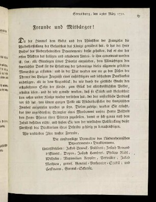 1r-1v, Freunde und Mitbuerger