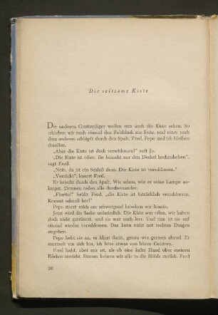 Die seltsame Kiste