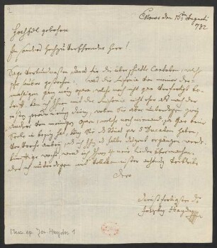 Brief an Artaria & Co : 16.08.1782