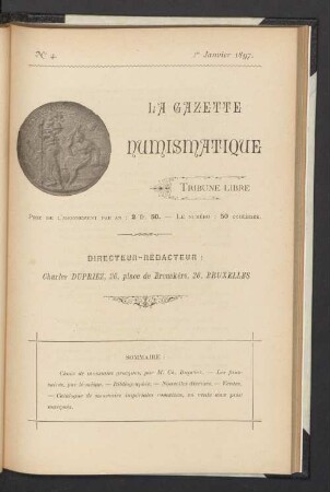 N° 4. 1er Janvier 1897