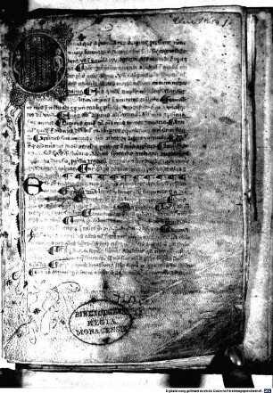 Joannis de Sacrobosco Anglici Algorismus. Johannis de Lineriis liber de minutiis a. 1356 [u.a.] - BSB Clm 14684
