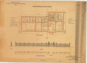 Psychiatrische- und Nervenklinik der Rheinischen Friedrich-Wilhelms-Universität Bonn: Blatt 1, Kellergeschoß