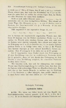 374, Sechzigste Vorlesung