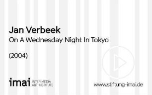 On A Wednesday Night In Tokyo