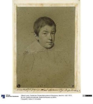 Porträt des Prinzen Marcantonio II Borghese
