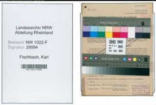 Entnazifizierung Karl Fischbach , geb. 08.02.1906 (Polizeibeamter)