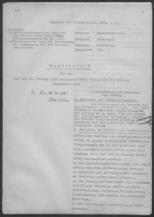 Großbettlingen-Raidwangen: Pfarrbericht 1935