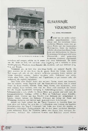 Elsässische Volkskunst