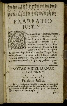 Praefatio Iustini.
