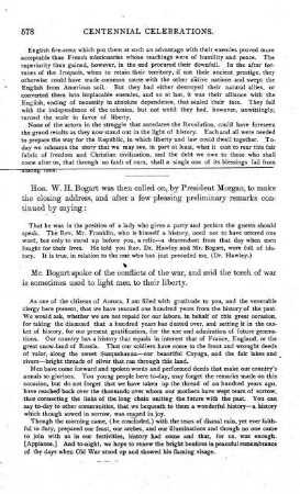 Address by Hon. WM. H. BOGART.