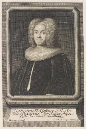 Bildnis des Johannes Klefeker