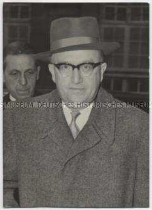 Walter Hallstein, Präsident der EWG-Kommission