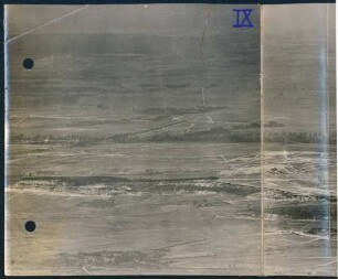 Foto der Gegend von Minaucourt, Ballon-Rundbild IX