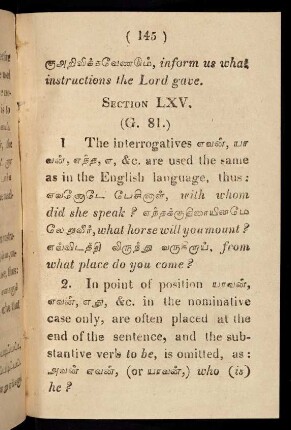 145 - 147, Section LXV