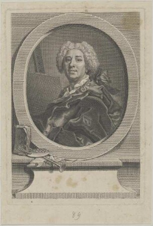 Bildnis des Nicolas de Largilliere