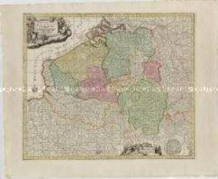 Germaniae Inferioris sive Belgii. Mit einem Fortifikationsplan: Ostende
