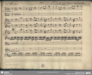 Adriano in Siria. Excerpts - Mus.2804-F-2,11 : S, orch