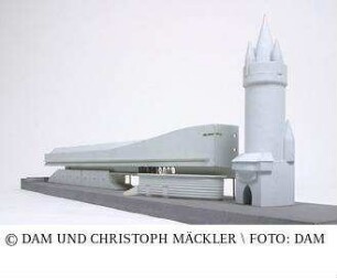 Projekt Frankfurt (Eschenheimer Tor) - Modell des Gesamtgebäudes