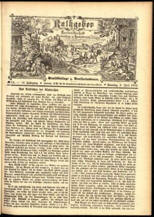 Ausgabe vom Sonntag, den 03. Juni 1900.