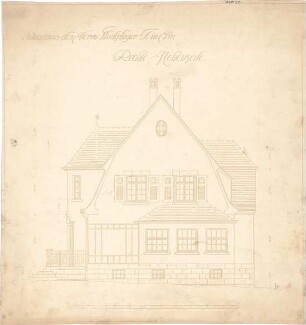 Dolmetsch, Theodor; Brackenheim; Haus Fender - Ansicht
