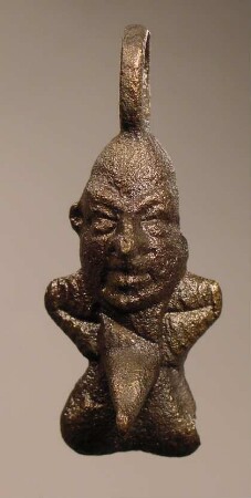 Amulett: Priapischer Kopf