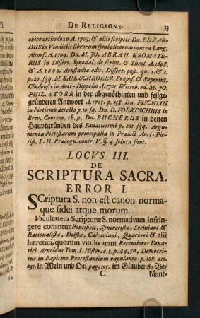 33-39, Locus III.
