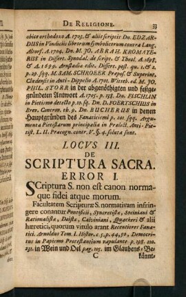 33-39, Locus III.