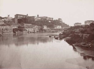 Partie am Tiber in Rom