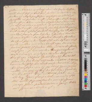 Brief an Pauline Bassenge
