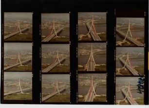 Fleher Brücke - Flughafen-Westtangente - Fernmeldeturm, 1982