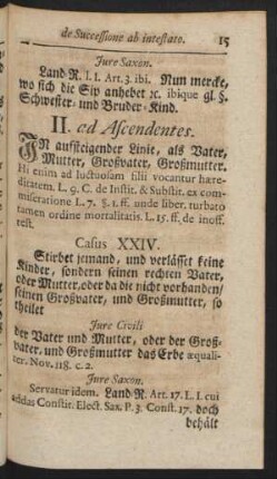 Casus XXIV. - Casus XXXIII.