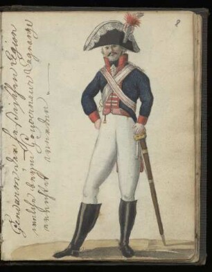 Gendarm der hessischen Legion
