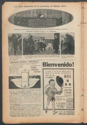 Simpática manifestación a un empleado