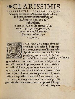 Confvtatio Gravissimi Erroris asserentis in Sacramento altaris post consecrationem non esse totum & integrum Christvm, Sed sub specie panis non esse nisi corpus tantum, Et sub specie uini non esse nisi sanguinem tantum