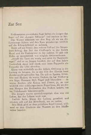Zur See