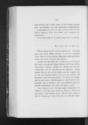 München, den 23. Juni 1905