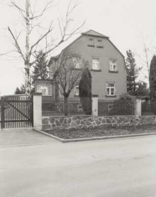 Moritzburg, Weinbergstraße 4, Wohnhaus, Straßenansicht
