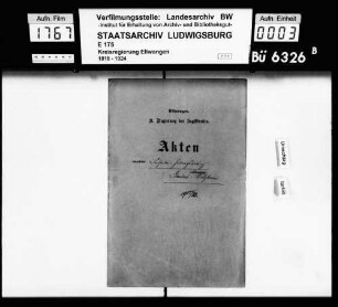 Friseurzwangsinnung für die Oberamtsbezirke Gmünd, Schorndorf und Welzheim (Ausscheidung des Oberamtsbezirks Schorndorf mit Wirkung vom 1.1.1911 an), Sitz in Gmünd