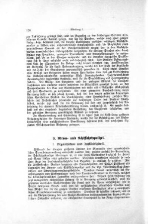 8. Strom- und Schiffahrtspolizei