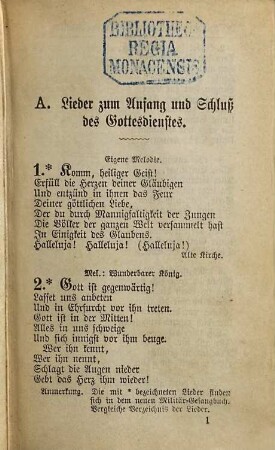 Evangelisches Kirchengesangbuch für den Konsistorialbezirk Cassel : Hrsg. vom Königlichen Konsistorium zu Cassel unter Mitwirkung des Gesamt-Synodal-Ausschusses