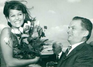 IFF 1964. Claudia Cardinale, Dr. Alfred Bauer