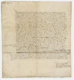Abschrift der Gegenurkunde der Räte der Städte Lüneburg und Hannover zu UAa 1439 Juni 1 I.
