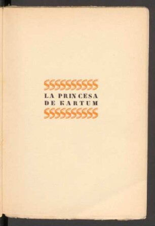 La Princesa de Kartum
