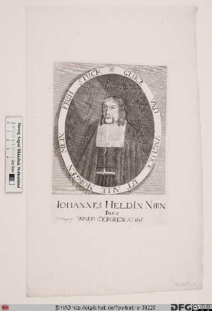 Bildnis Johann Held (II)