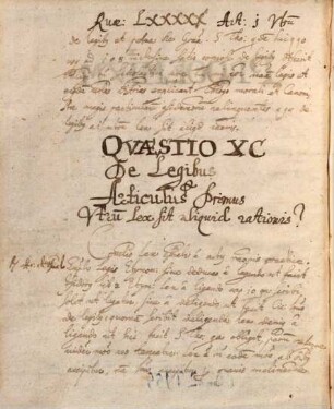 Tractatus de legibus et de gratia - BSB Clm 27955