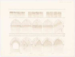 Palazzaccio, Corneto: Hofansicht