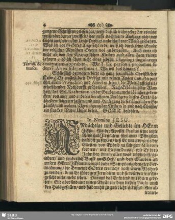 Leichenpredigt : [allgemeiner Eingang], Textus, [Eingang], [Auslegung]